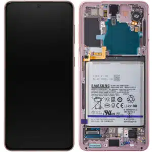 ⁦מסך מקורי סמסונג Samsung Galaxy S21 - G991⁩ – תמונה ⁦4⁩