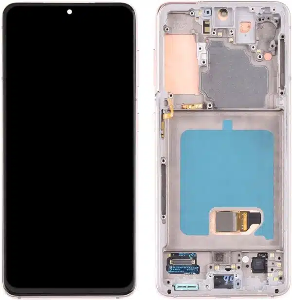 ⁦מסך מקורי סמסונג Samsung Galaxy S21 - G991⁩ – תמונה ⁦3⁩
