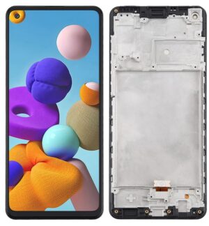 מסך תואם עם מסגרת סמסונג Samsung Galaxy A21s - A217