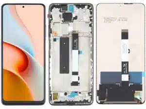 ⁦מסך עם מסגרת למכשיר שיאומי רדמי Xiaomi Redmi Note 9 Pro 5G⁩ – תמונה ⁦2⁩