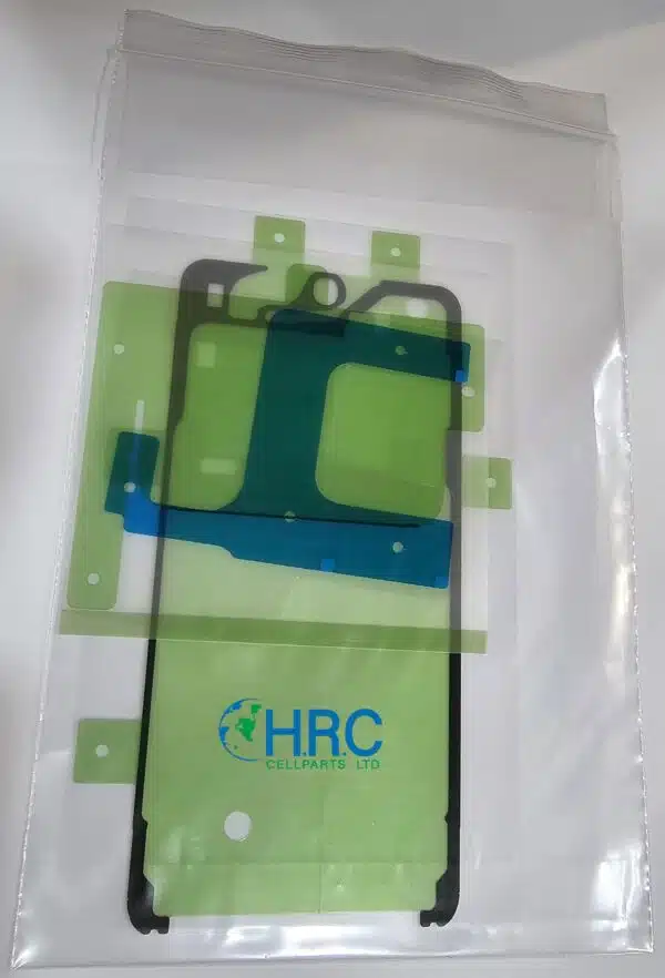 ⁦סט מדבקות סמסונג מקורי להרכבת מסך Samsung S23 - S911⁩ – תמונה ⁦2⁩