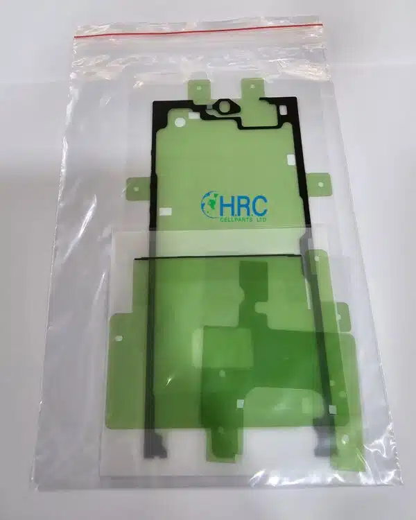 סט מדבקות סמסונג מקורי להרכבת מסך Samsung S23 Ultra - S918