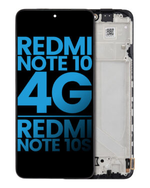 מסך עם מסגרת לשיאומי רדמי Xiaomi Redmi Note 10 4G / Note 10S