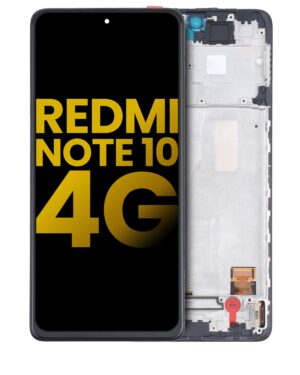 ⁦מסך עם מסגרת לשיאומי רדמי Xiaomi Redmi Note 10 4G / Note 10S⁩ – תמונה ⁦2⁩