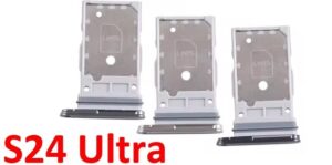 ⁦מגירת סים חלופית למכשיר סמסונג Samsung Galaxy S24 Ultra - S928⁩ – תמונה ⁦2⁩