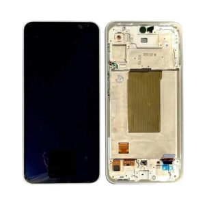 ⁦מכלול תצוגה (מסך) מקורי עם מסגרת סמסונג GALAXY A36 – A366⁩ – תמונה ⁦2⁩