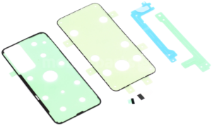 ⁦סט מדבקות סמסונג מקורי להרכבת תצוגה וגב Samsung A54 5G - A546⁩ – תמונה ⁦2⁩